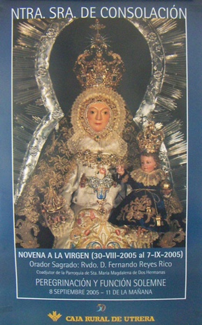 Cartel de los cultos de Ntra. Sra. de Consolaci�n
